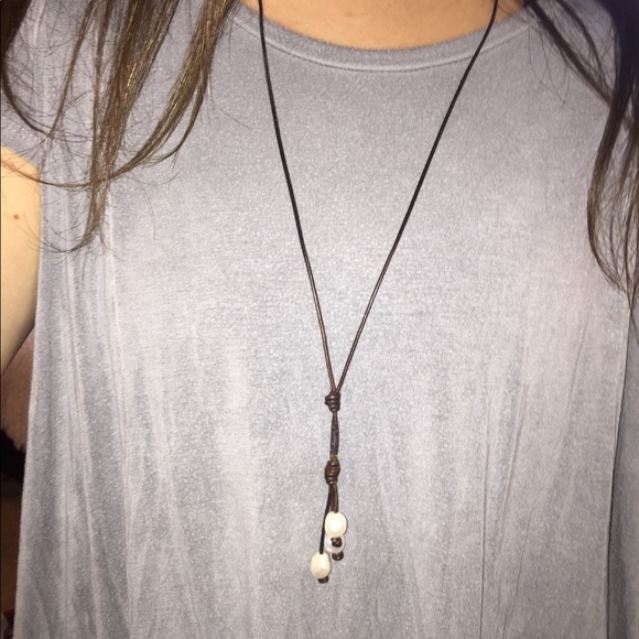 Two way three pearl necklace - Picture 2 of 3